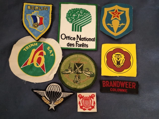 Lot d'insigne tissus - Collection Lot d'insigne tissus - Collection