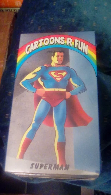 CARTOONS R FUN Superman VHS vintage £11.11 - PicClick UK