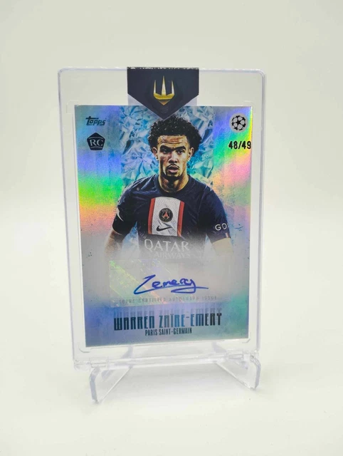 Venta Trading Card Warren Zaïre-Emery - RC First-Team Topps Paris Saint