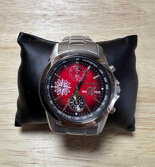 SEIKO ONE PIECE 20th Anniversary Limitd Edition Wrist Watch Red Japan