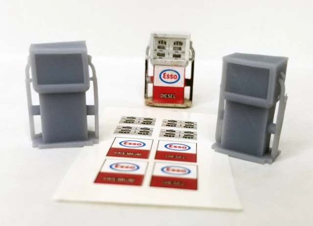 thumbnail image 2 of Dave's Details HO Scale 1:87 – 60s/70s Gas Pump Kit (Unfinished Resin Shell) Davart Net 2 of 3
