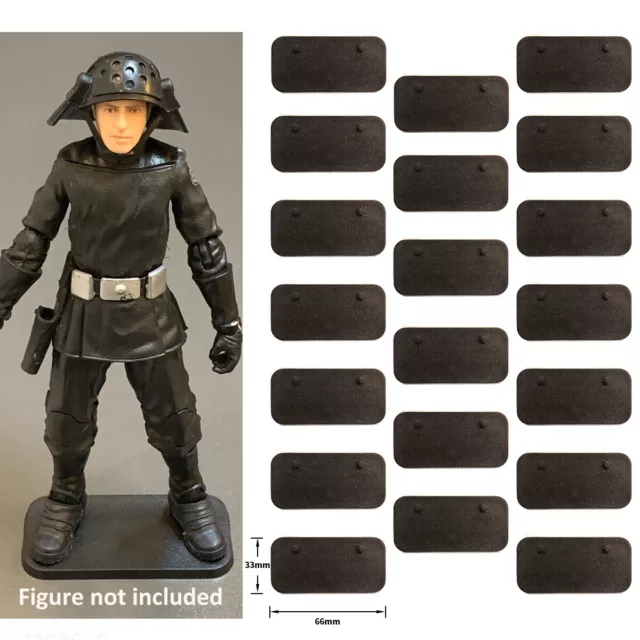 Lotto 20 pz base supporto per 6 pollici. Star Wars Black Series Marvel DC Figures Giocattolo
