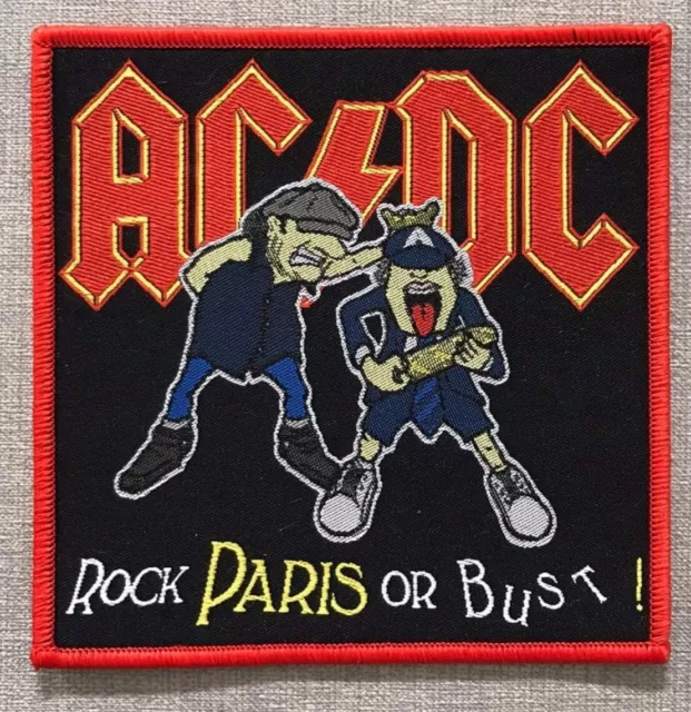 AC/DC Aufnäher Patch. NEU