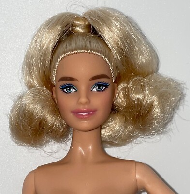 BARBIE MODEL MUSE Birthday Wishes 2022 NUDE Blonde Doll w/ Blue Eyes