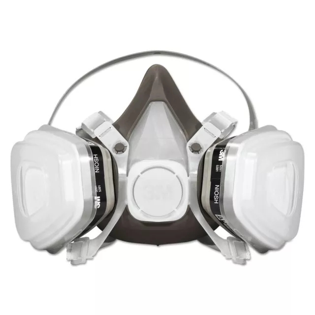 3M 53P71 Half Facepiece Disposable Respirator Assembly New