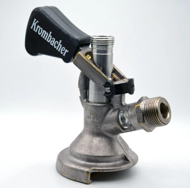 Zapfkopf Flachfitting von TOF  Typ A Keg Verschluss Zapfanlage Fassanschluss 3/4