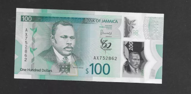 JAMAÏQUE - 100 dollars 2021 - TTB