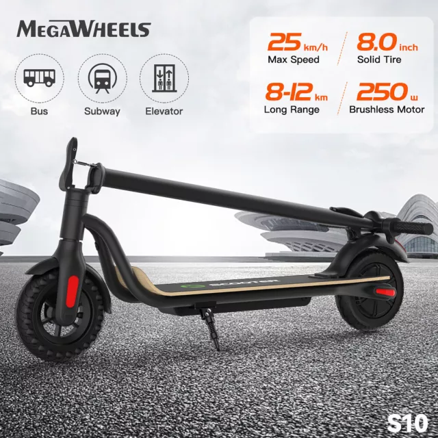 Rechargeable Folding Electric Scooter Adult Kick E-Scooter Safe Urban Commuter