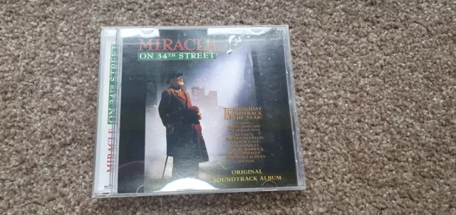 MIRACLE ON 34th STREET - VARIOUS ARTISTS (10 TRK CHRISTMAS SOUNDTRACK CD)
