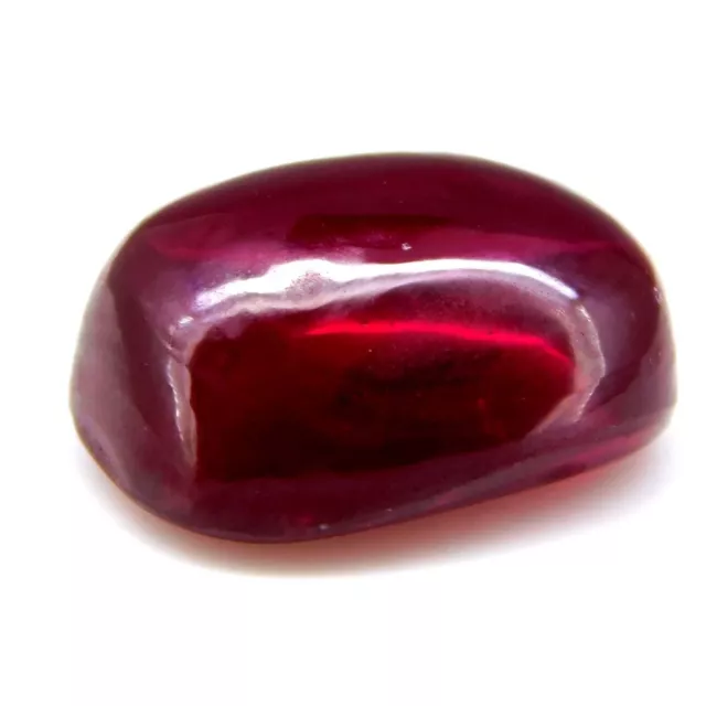 21.40 Ct Mozambique Natural Blood Red Ruby Cabochon Certified Polished Gemstone