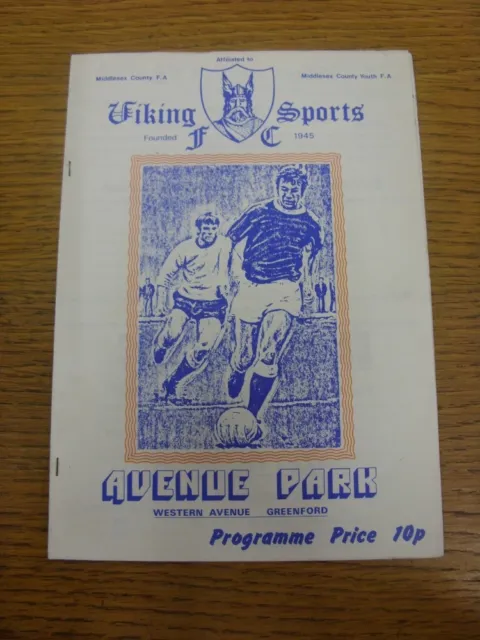 21/02/1981 Viking Sports v Worrall Hill  . Footy Progs (AKA bobfrankandelvis) of