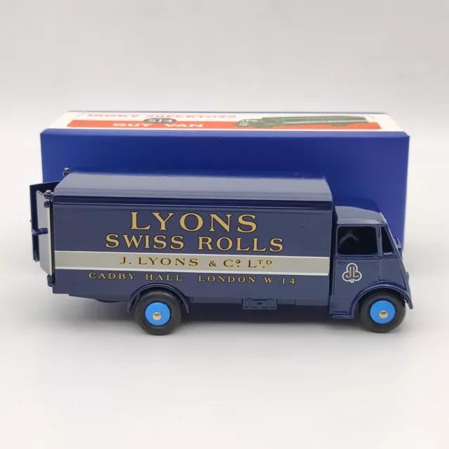 Atlas Dinky Toys 514 Supertoys GUY Van LYONS SWISS ROLLS Truck Diecast Models