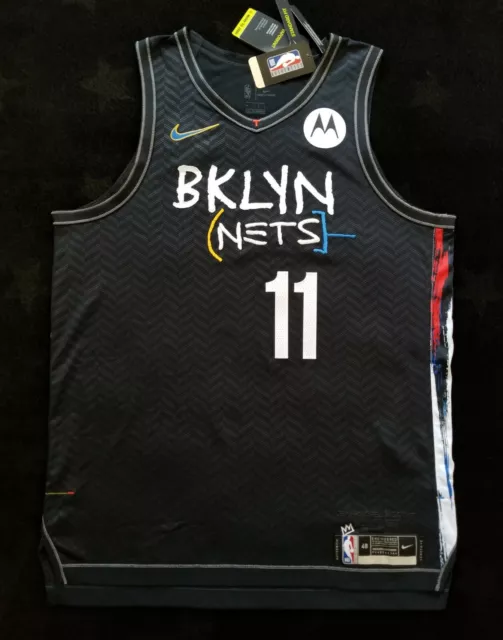 Nike Swingman Brooklyn Nets Kyrie Irving Basquiat Jersey NWT Size XX-Large