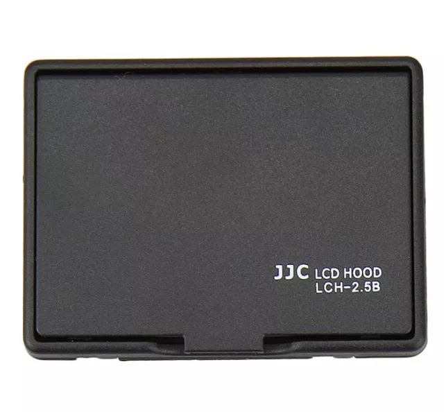 JJC BLACK LCH-2.5B Universal LCD Hood for 2.5 inch LCD Screen Display Camera