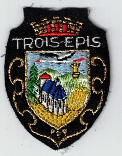 Ecusson brodé : ecusson blason, idéal pour uniforme, maillots