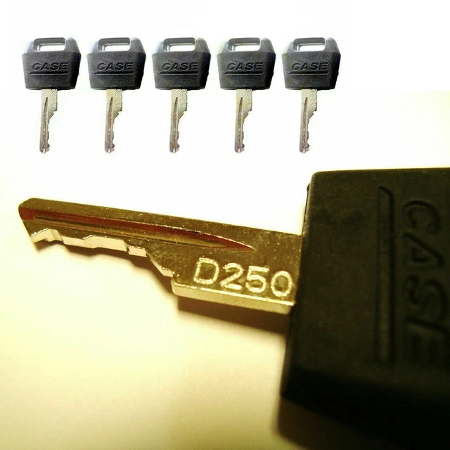 5x Ignition Key 1964831C2 Fit For Case Tractor Dozer Backhoe 3394 4494 5120 5130