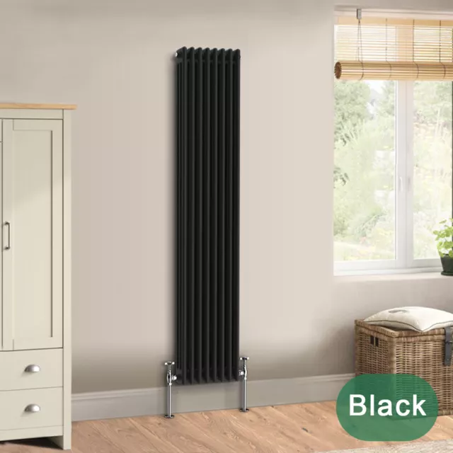 Traditional Victorian Cast Iron Style 2 3 4 Column Radiator Central Heating Rad 2