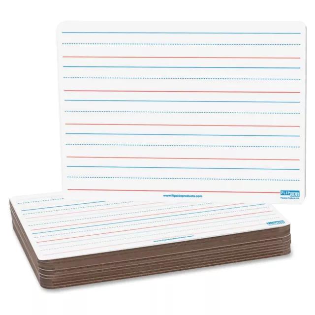 Flipside 2-sided Magnetic Dryerase Board Pack - 9" [0.8 Ft] Width X 12" [1 Ft]