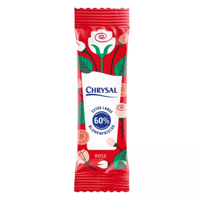 Chrysal Supremo Rosa Liquido Nahrung 10 ML 100 Pezzo Rose Frische