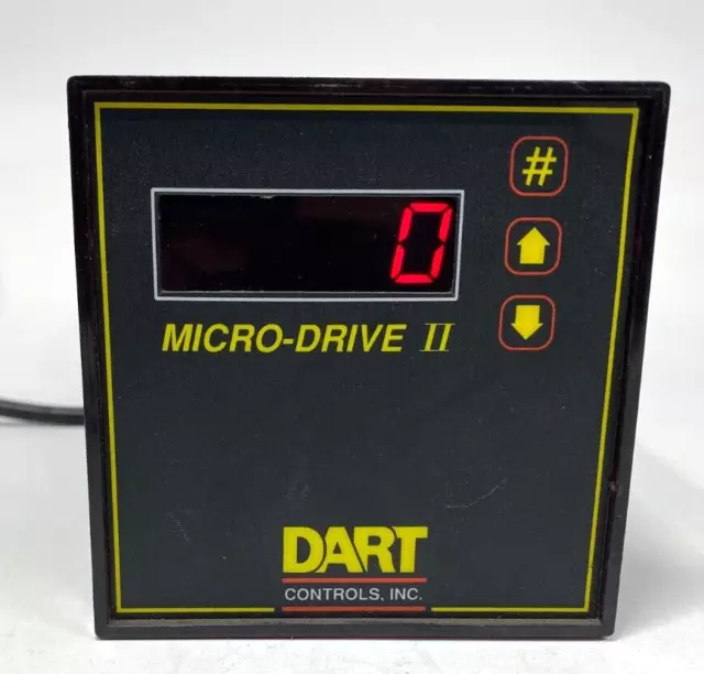 DART MD30P DC Moor Drive Speed Controller Input 120VAC Output 0-90VDC 10Amp 1HP