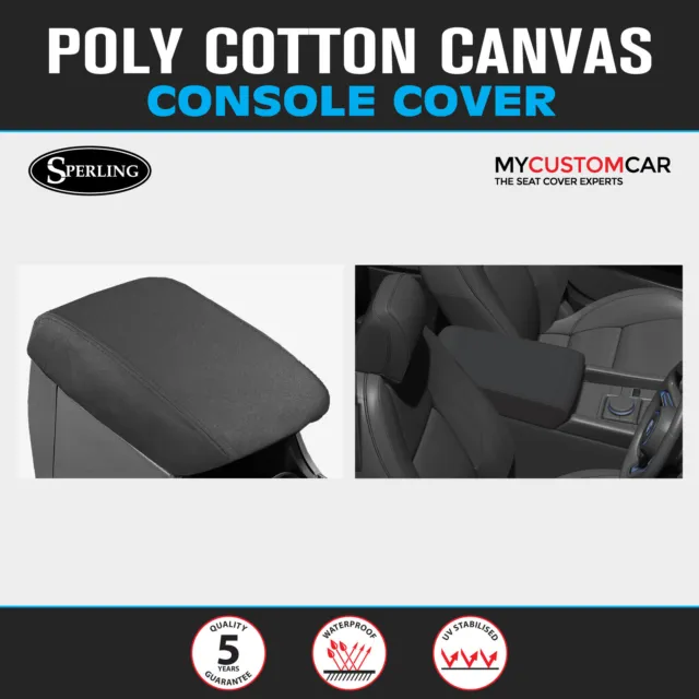 For Toyota Landcruiser 150 Series 2009-On Canvas Console Lid Cover Armrest