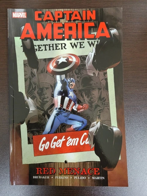 Captain America: Red Menace Volume 1 - Marvel Comics - Brubaker - Graphic Novel
