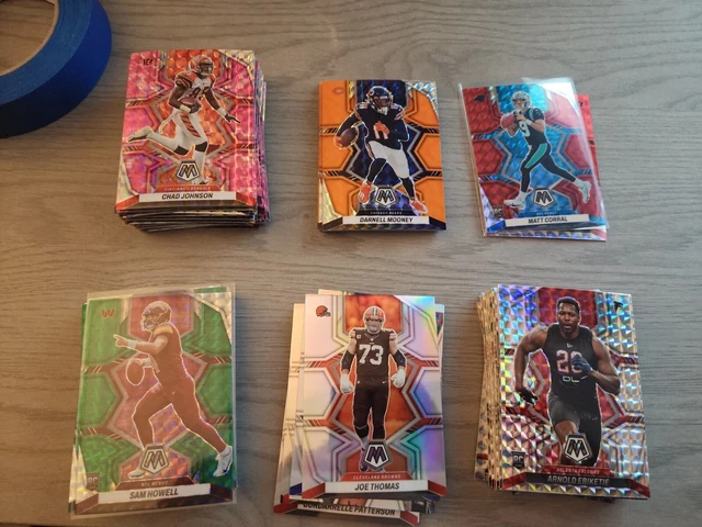 2022 Panini Mosaic NFL Parallel Cards You Pick Your Player Silver Green Pink Red
