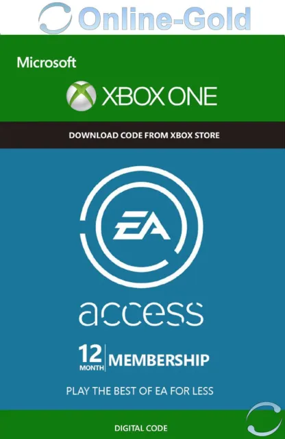 12 Mesi EA Access - Xbox One 1 anno Abbonamento Codice Microsoft chiave - ITA