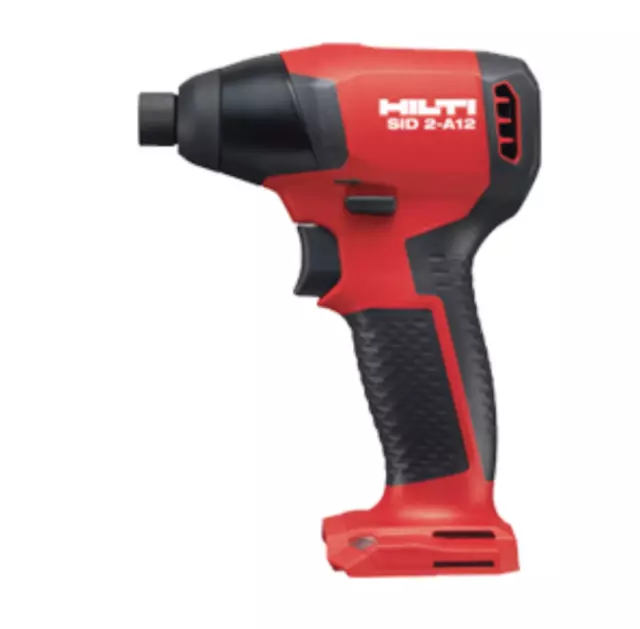 Hilti SID2-A12 BL 2.6Ahx2 6.35mm 2750Rpm 3988Ipm 180Nm 1.6lbs UPS# Charger_220V 3