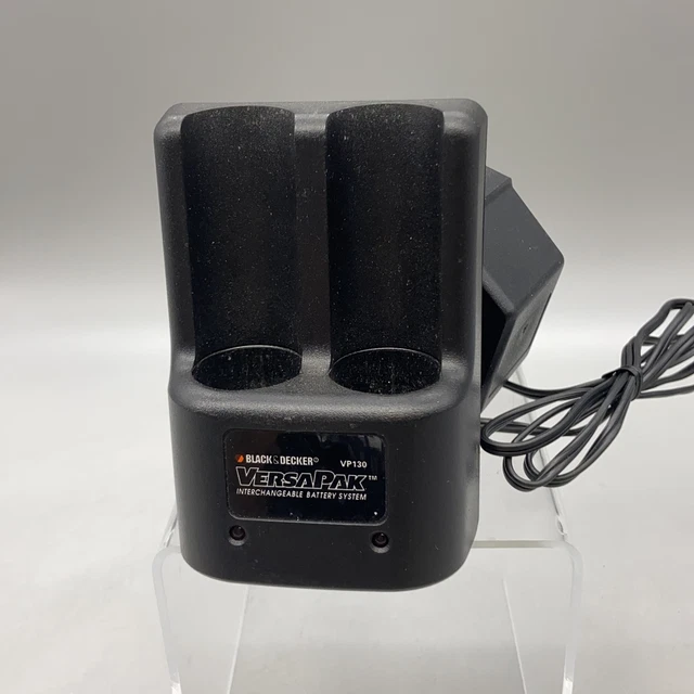 BLACK+DECKER VERSAPAK VP130 Interchangeable Battery Charger System A25