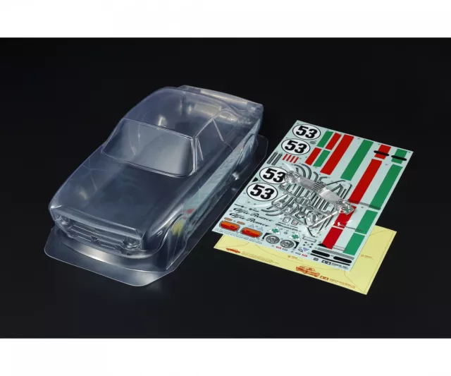 Tamiya 300051729 Karosse Karosserie-Satz Alfa Romeo Giulia Club RS225mm