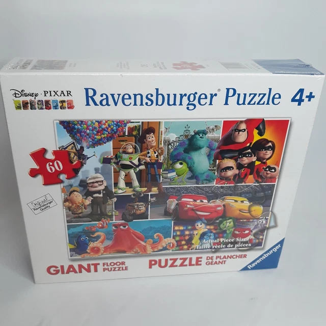 RAVENSBURGER DISNEY PIXAR Giant Floor Puzzle 60 Pieces Ages 4+ New ...