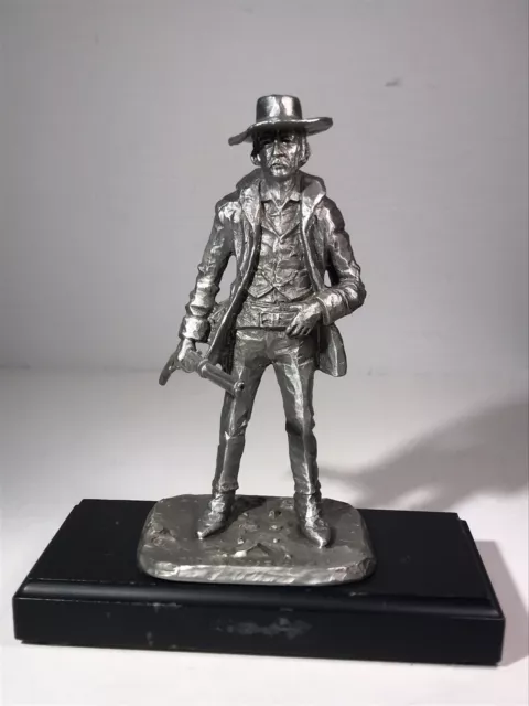 Vintage 1971 Worchester Pewter Law And Order Philip Kraczkowski Sculpture Figure