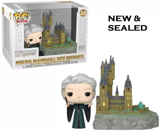 Funko POP! Town: HP Co0th - Minerva McGonagall Mit Hogwarts - Harry Potter