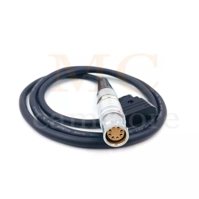 power cable for Sony CineAlta F23 F35 F65 camera d-tap to 3B.308 8pin female 40"