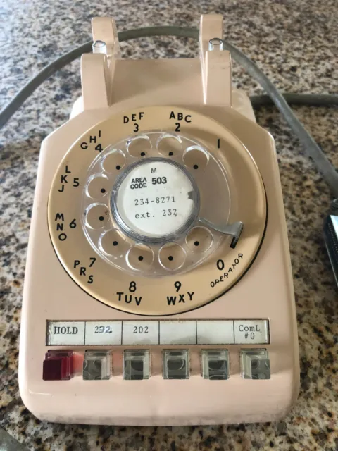 Vintage 1969 Western Electric 565 HK Beige 1A2 Key multi line Business phone