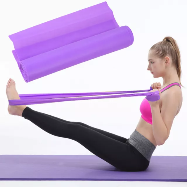 3 Pcs Yoga-Gürtel Yoga-Gurt Pilates-Widerstandsbänder Stretch-Gürtel 2