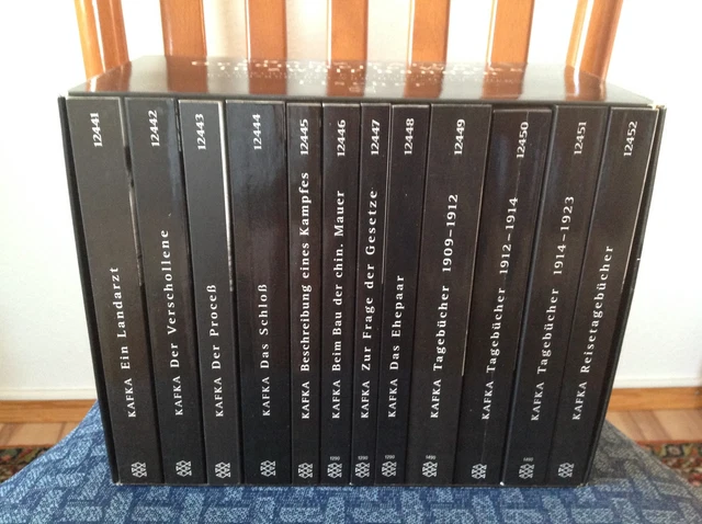FRANZ KAFKA GESAMMELTE Werke in zwölf Bänden. Kritische Ausgabe H. Gerd Koch 12 EUR 199,99 - PicClick DE FRANZ KAFKA GESAMMELTE Werke in zwölf Bänden. Kritische Ausgabe H. Gerd Koch 12 EUR 199,99 - PicClick DE