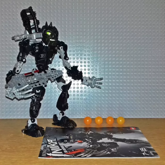 Lego Bionicle Inika - 8729 - Toa Nuparu - Great Condition