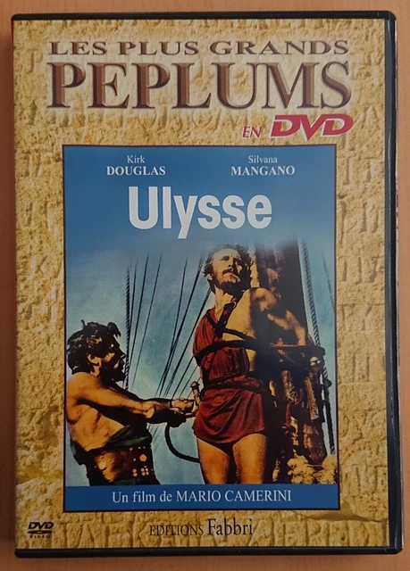DVD Ulysse Kirk Douglas Silvana Mangano Anthony Quinn Rossana Podesta Ulisse