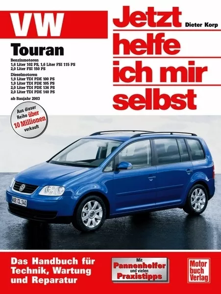 REPARATURANLEITUNG VW TOURAN Reparatur/BUCH Jetzt helfe ich mir selbst Handbuch