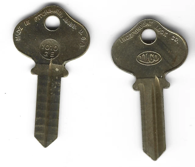 Ilco 1010GE  Uncut Key Blank Vintage Discontinued