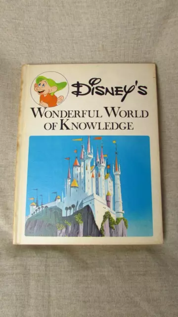 Viintage Disney s Wonderful World Of Knowledge Book [No 14]