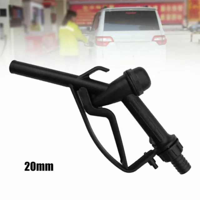 Manual Dispensing Diesel Oil Fuel Delivery Nozzle Hose Trigger Pump Gun Plastic