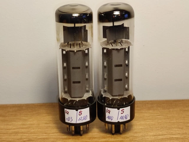 PAIRE DE TUBES Assortis 6P14P-Er /El84/7189/ Testés Avec Test De Rouille Par ... EUR 47,53 - FR