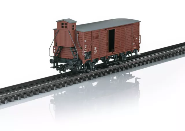 Märklin 48820 Gedeckter Güterwagen G 10 der DB mit Bremserhaus #NEU in OVP#