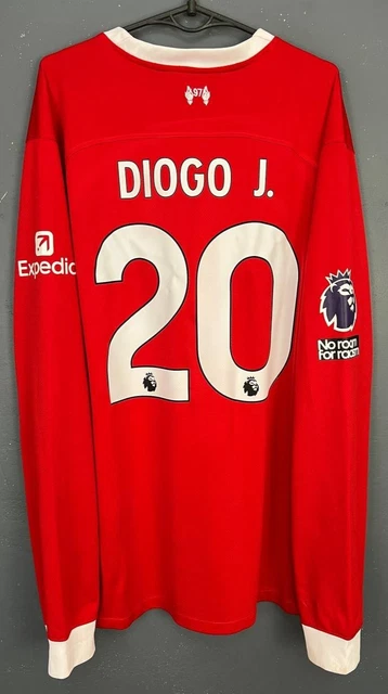 LFC DIOGO J. 20番ジャージ Lサイズ Nike Liverpool Dri-Fit ADV Match Home Diogo J. 20 Jersey