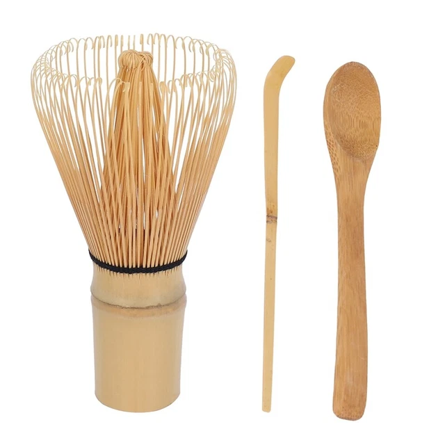 Japanese Matcha Tea Set(3 Pcs) - Matcha Bamboo Whisk Tea Spoon,-Tea Ceremony