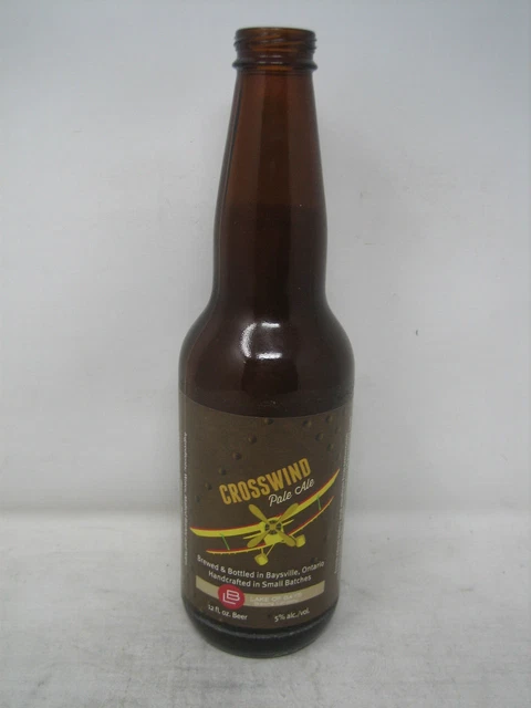 Crosswinds Pale Ale Lakes Of Bays Brewing Company Beer Bottle Canada Ontario