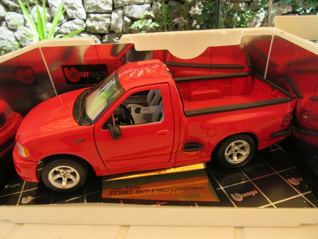 Burago 1/21 Ford SVT F150 Pick-up Avec Water Scooter - Boîte Abîmée